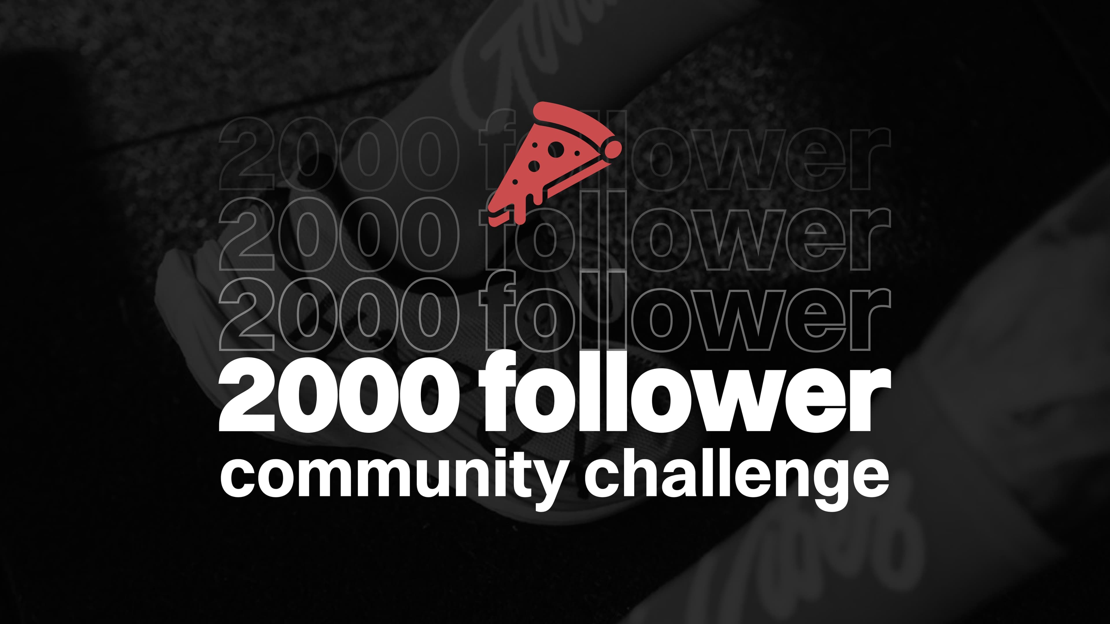 2000 Follower Community Challange Banner